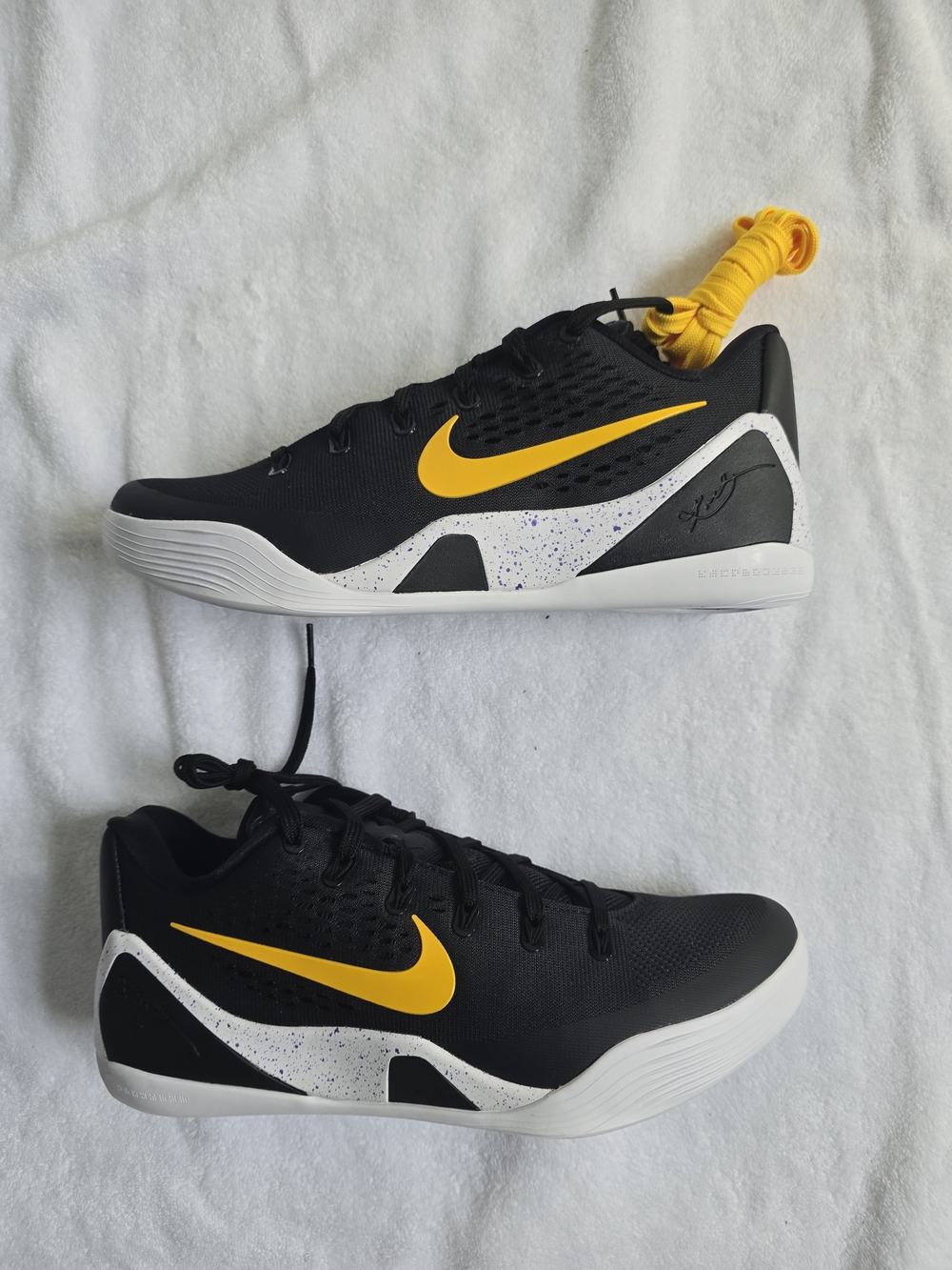 Nike Kobe 9 IX EM Protro TB 'Lakers Away' - IH1401-002 - Size 10 New In Hand - Picture 2 of 6